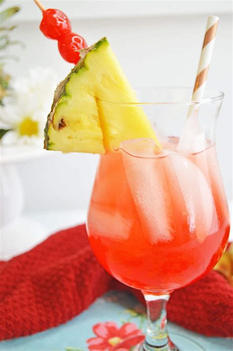 pineapple soda and rum